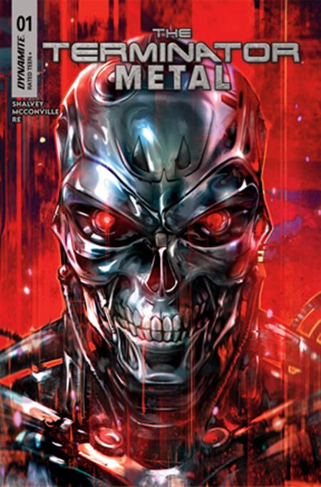 TERMINATOR METAL #1 CVR E BOB LAYTON FOIL VAR