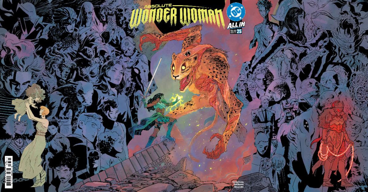ABSOLUTE WONDER WOMAN #25 CVR A HAYDEN SHERMAN GATEFOLD TRIPTYCH