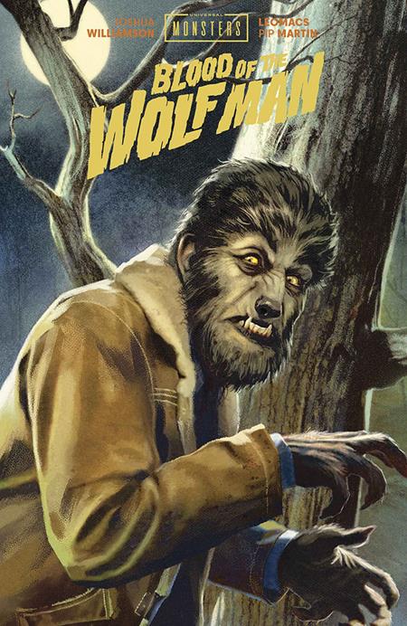 UNIVERSAL MONSTERS BLOOD OF THE WOLF MAN HC DIRECT MARKET EXCLUSIVE JOSHUA MIDDLETON CVR (MR)