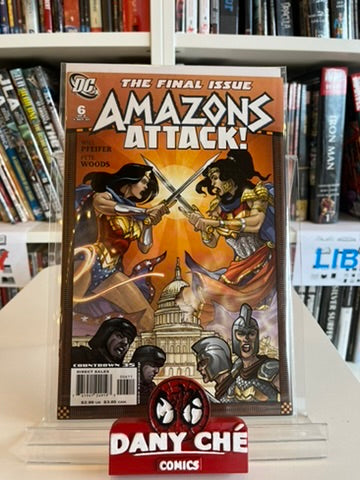 AMAZONS ATTACK #6 MAIN CVR