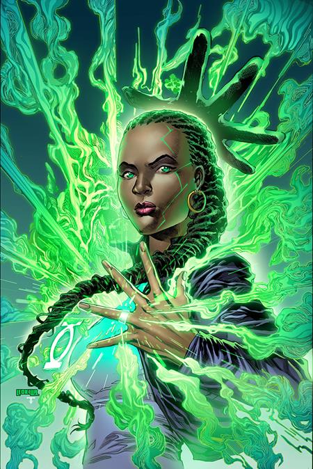 ABSOLUTE GREEN LANTERN #8 CVR B KEN LASHLEY CARD STOCK VAR