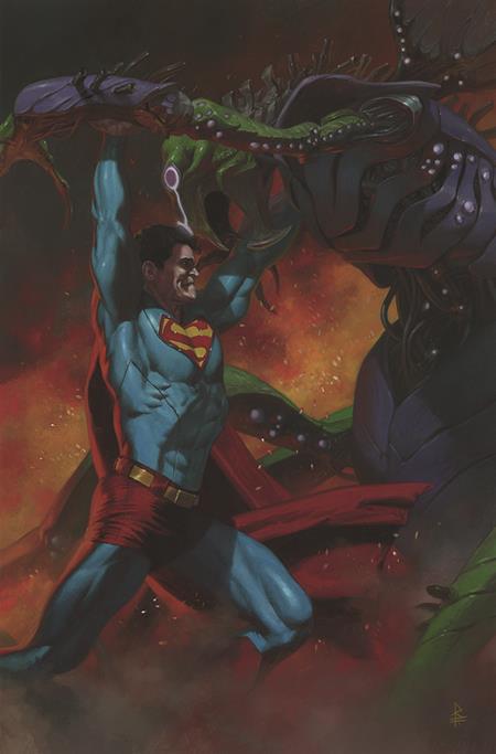 ADVENTURES OF SUPERMAN BOOK OF EL #3 (OF 12) CVR B RICCARDO FEDERICI CARD STOCK VAR