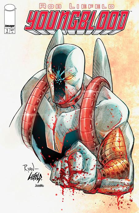 YOUNGBLOOD #1 (2025) CVR G BLANK SKETCH VAR