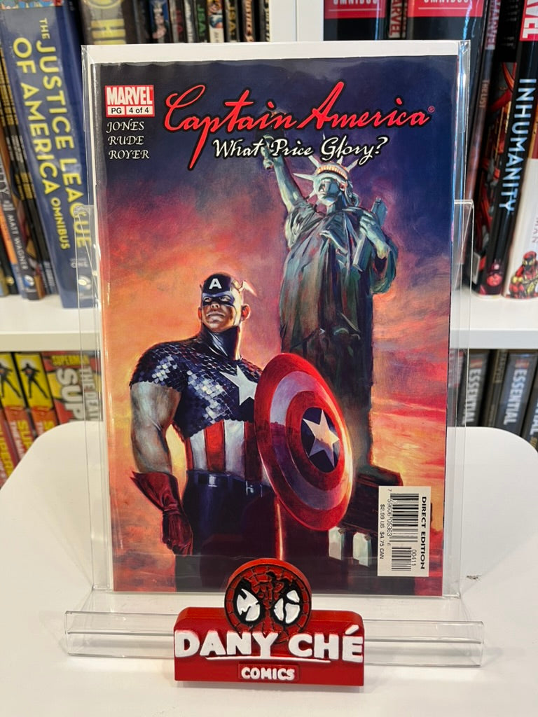 CAPTAIN AMERICA WHAT PRICE GLORY ?#1 - #4 (COMPLETE SET)