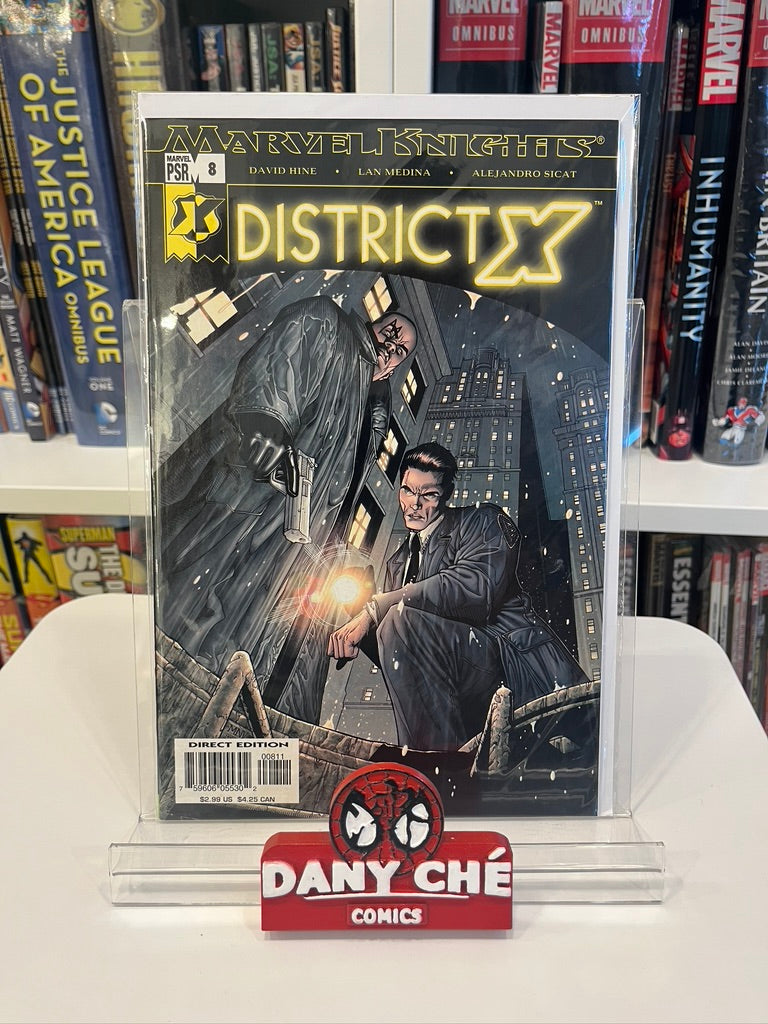 DISTRICT X #7-#12 (SET OF 6) - UNDERGROUND STORY ARC