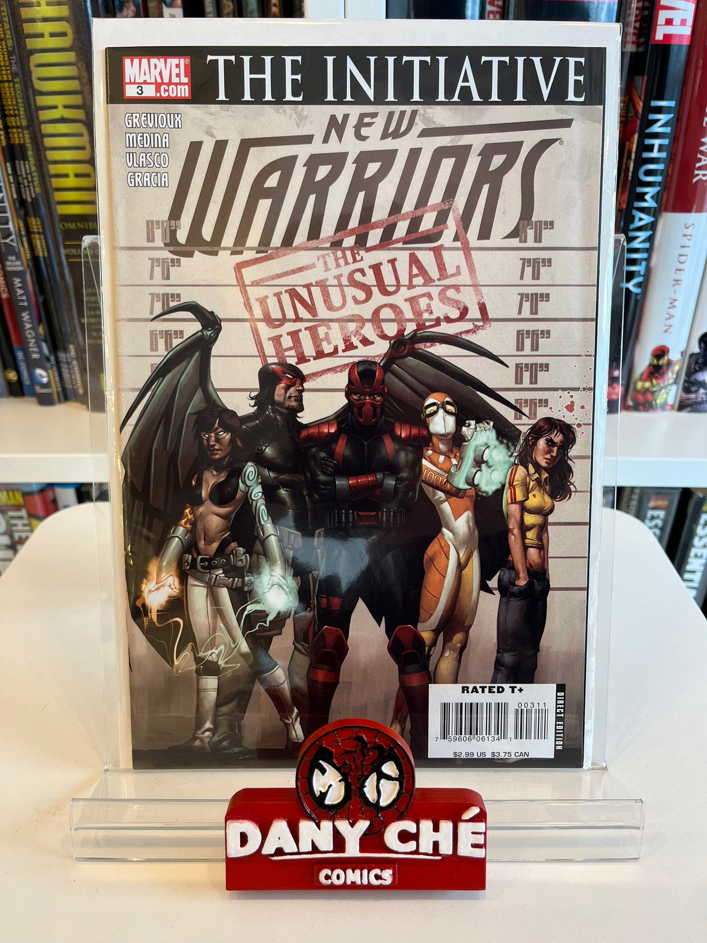 NEW WARRIORS THE INITIATIVE  #1 - #8 (SET OF 8)