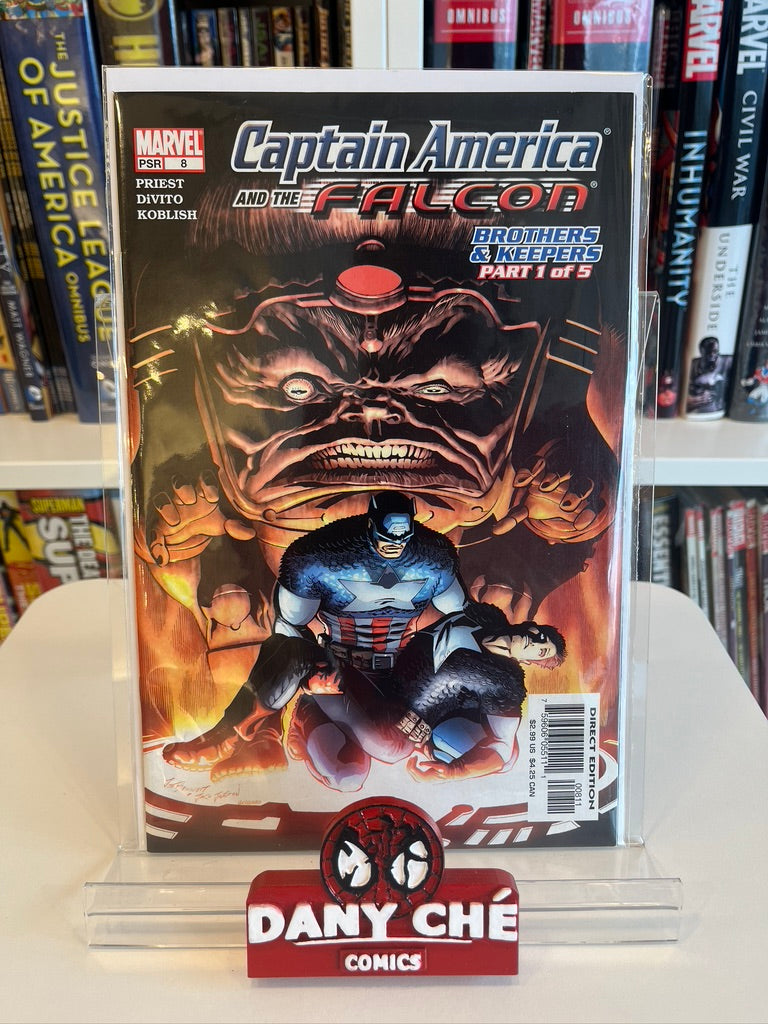 CAPTAIN AMERICA AND THE FALCON #8-#12 (SET OF 5) - BROTHERS & KEEPERS STORY ARC