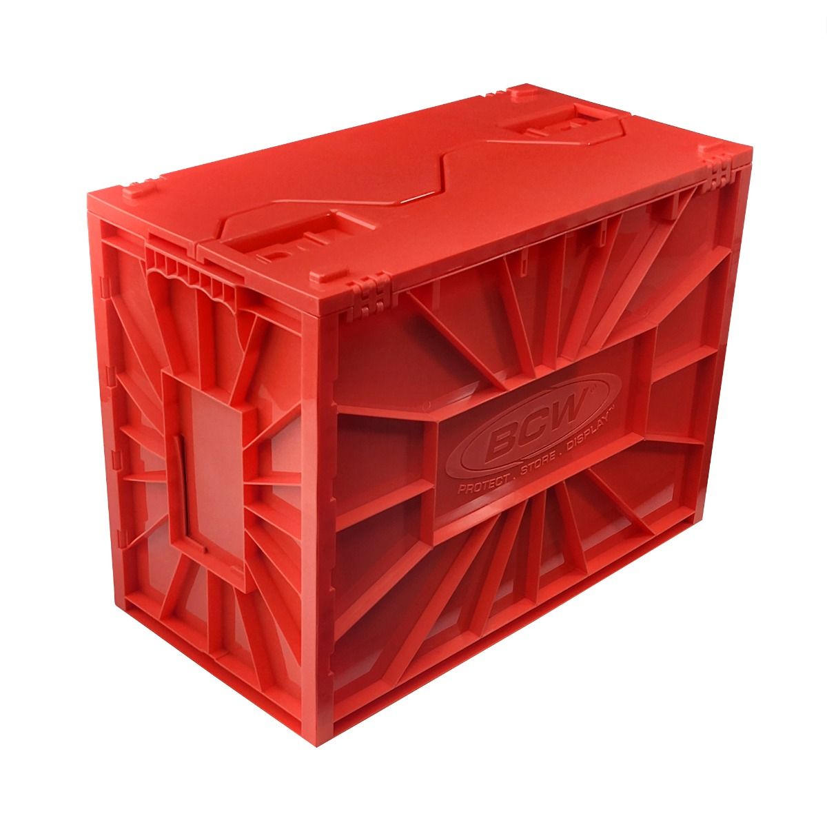 Short Comic Book Bin - Red