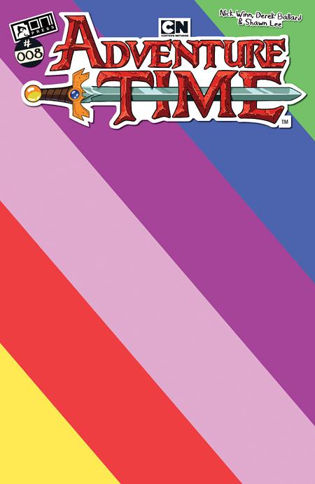 ADVENTURE TIME (2025) #8 CVR C LADY RAINICORN RAINBOW SKETCH VAR