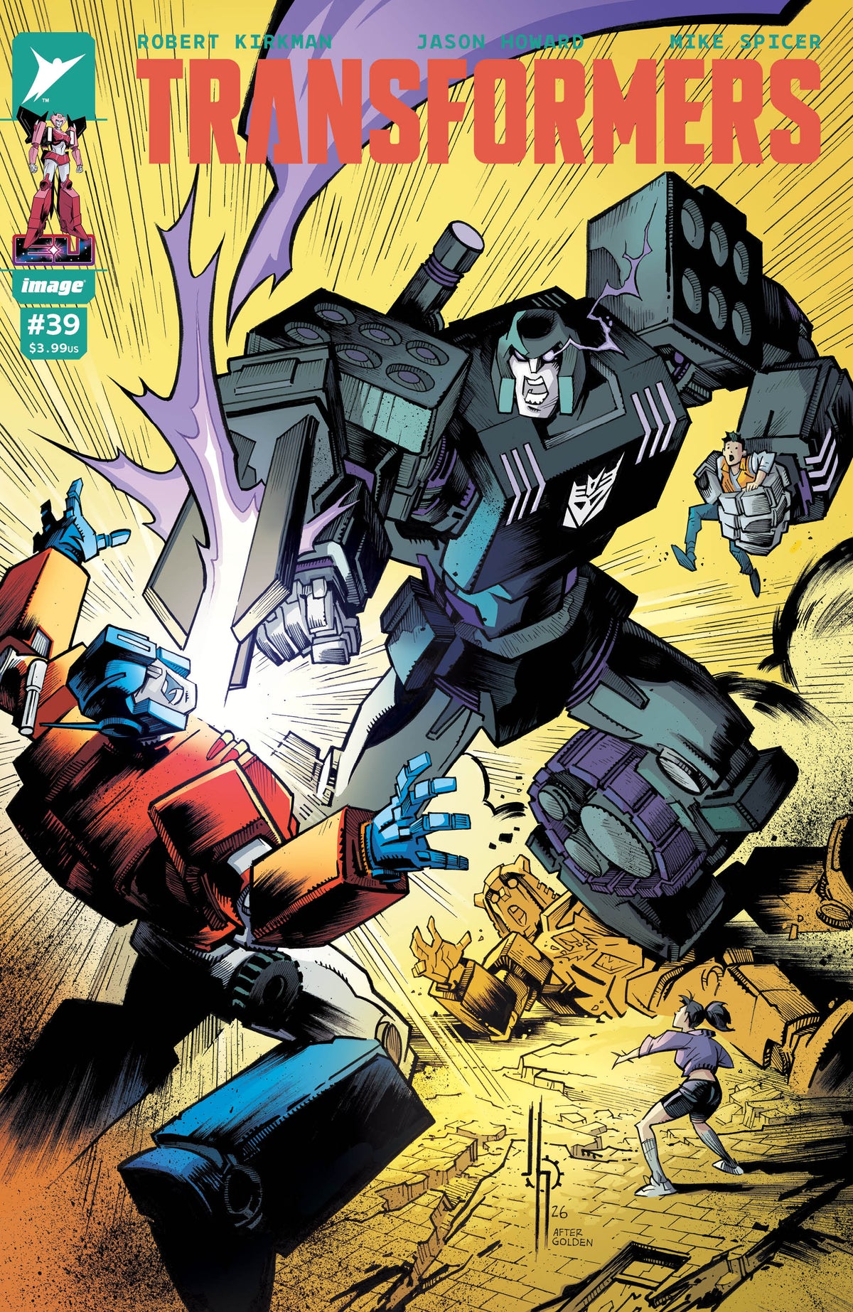 TRANSFORMERS #39 CVR A JASON HOWARD
