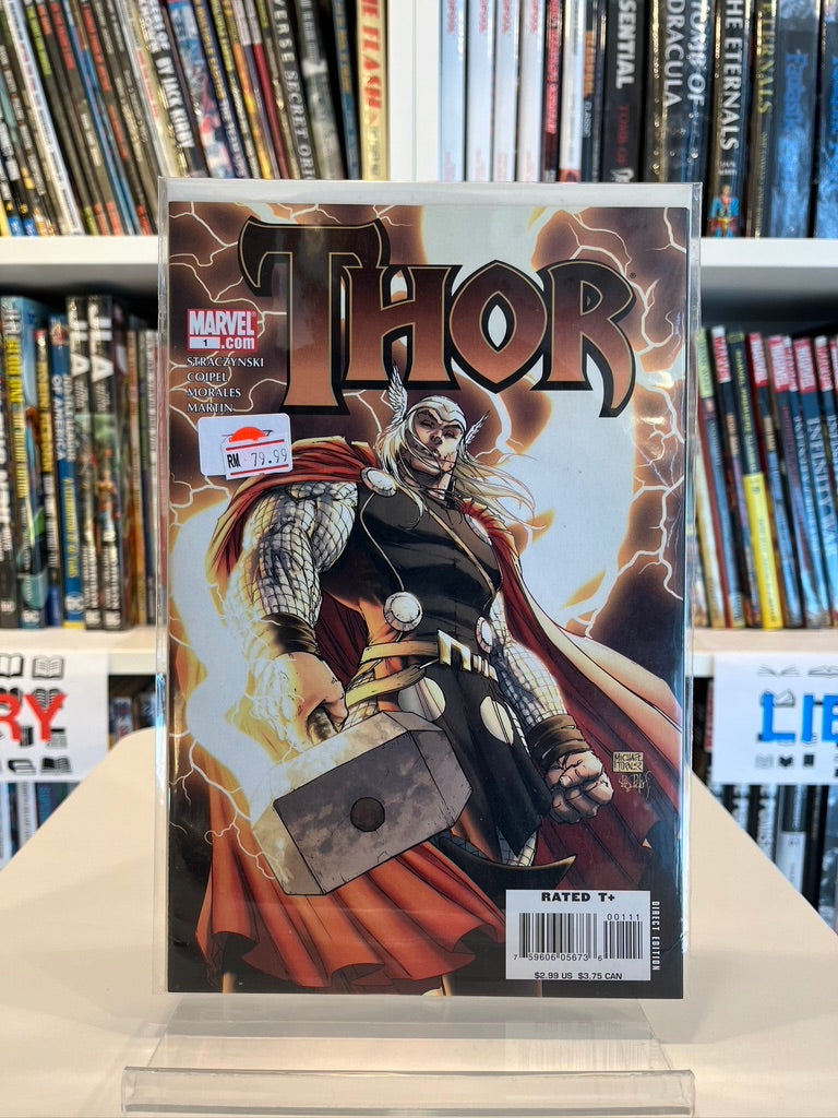 Thor #1 (Micheal Turner Var)