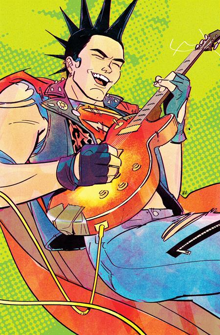 ACTION COMICS #1094 CVR D ANNIE WU PUNK ROCK CARD STOCK VAR