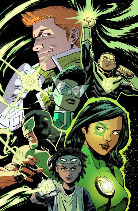 GREEN LANTERN CORPS #12 CVR D ETHAN YOUNG CARD STOCK VAR