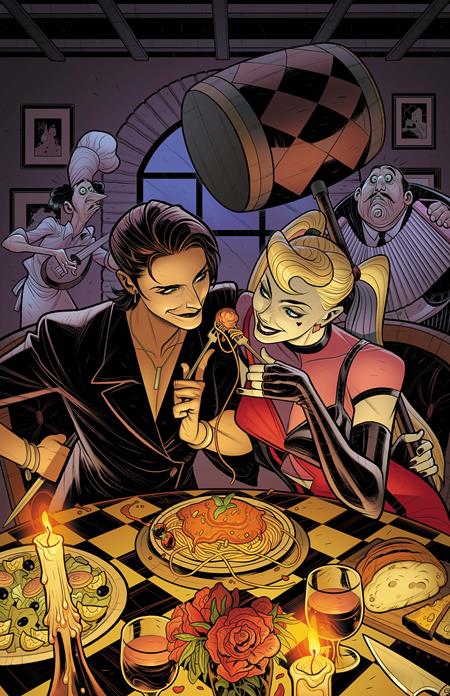 HARLEY QUINN #59 CVR D ELIZABETH TORQUE CARD STOCK VAR