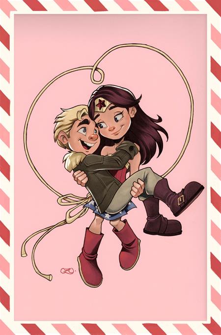 WONDER WOMAN #30 CVR E CHRISSIE ZULLO VALENTINES DAY CARD STOCK VAR