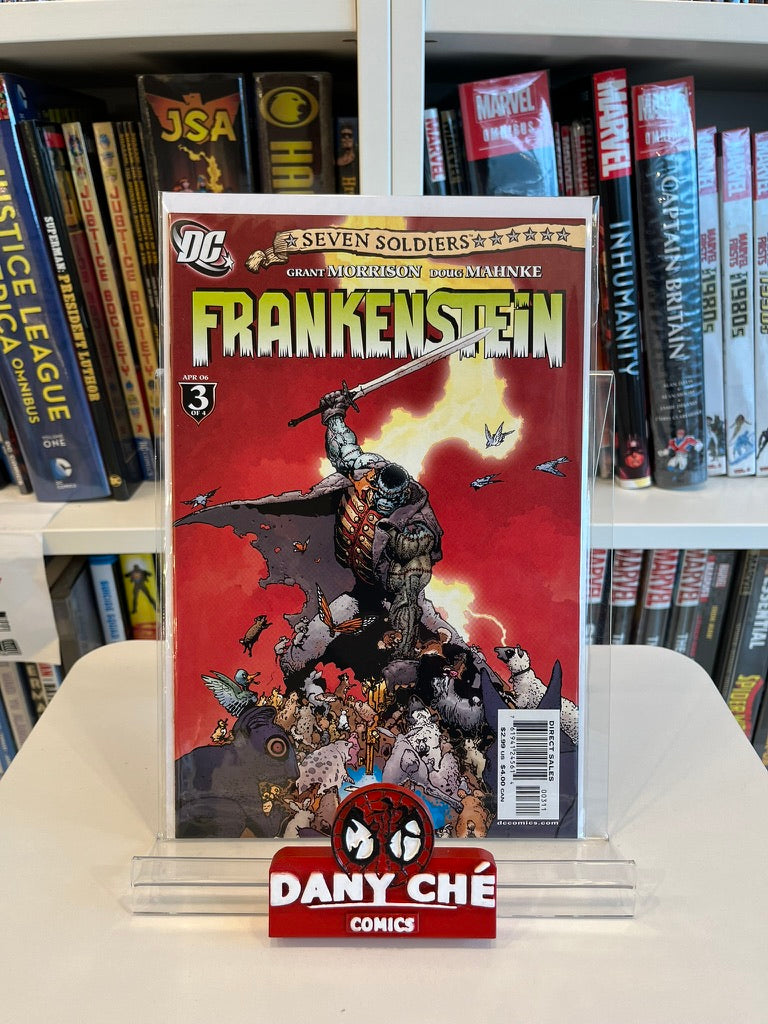 SEVEN SOLDIERS: FRANKENSTEIN (SET OF 4)
