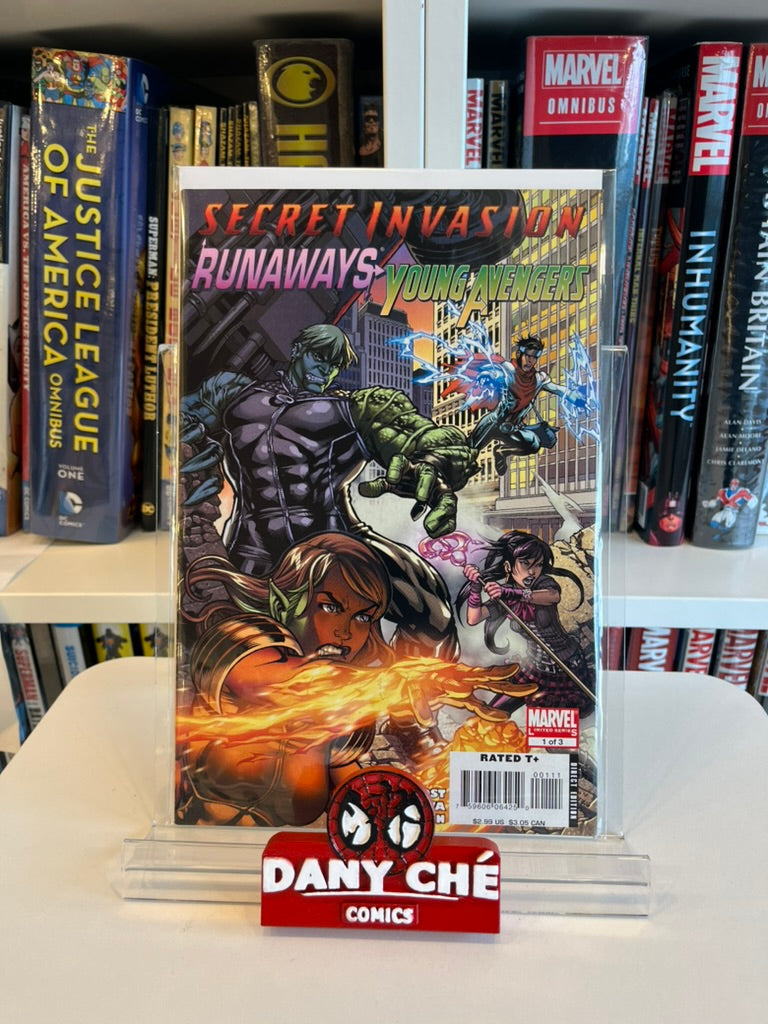 SECRET INVASION : RUNAWAYS/YOUNG AVENGERS COMPLETE (SET OF 3)