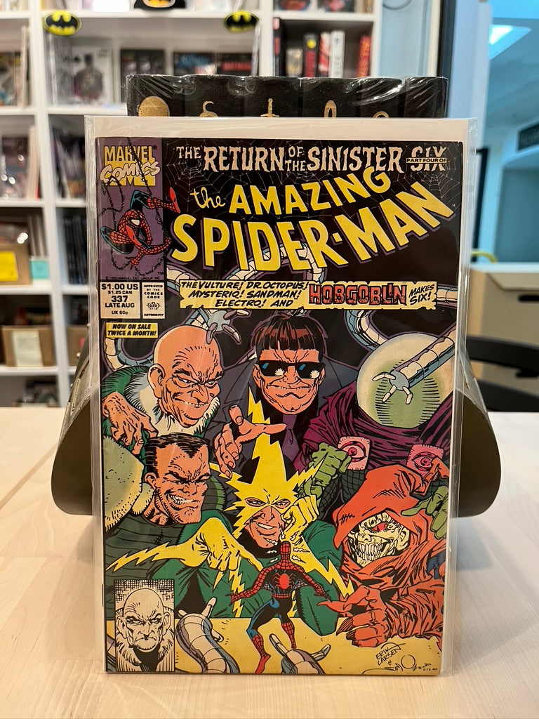 The Amazing Spider-Man : The Return of the Sinister Six COMPLETE SET (#334-#339)