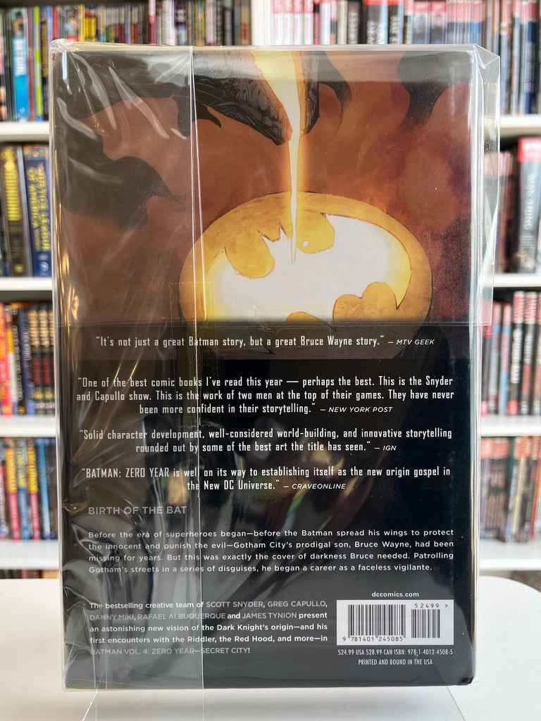 BATMAN VOL.4: ZERO YEAR - SECRET CITY (HC)