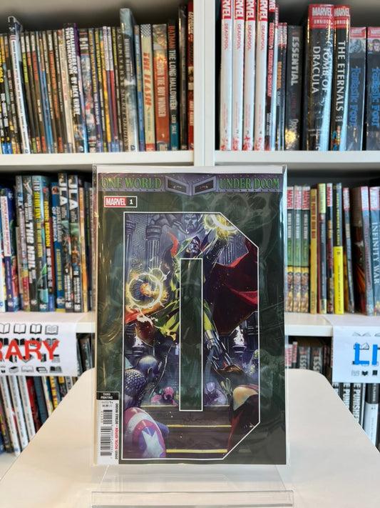 One World Under Doom #1 (Ben Harvey 3rd Printing Var)