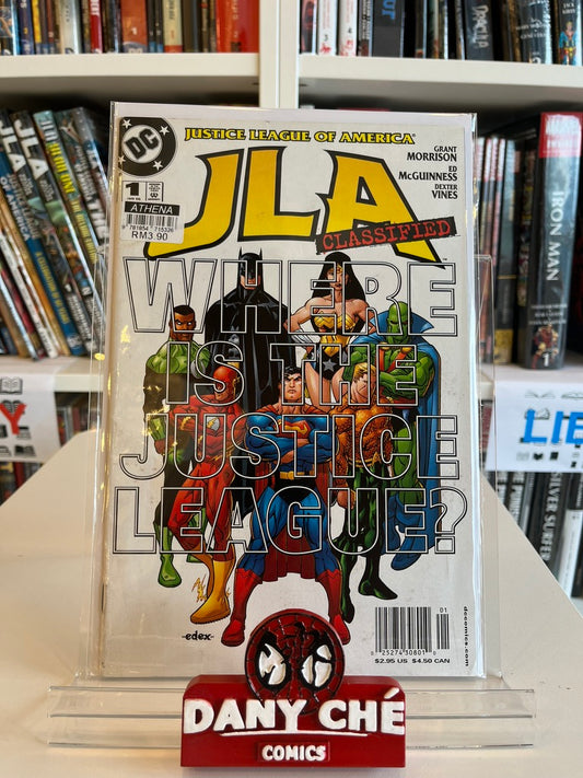 JLA CLASSIFIED #1 MAIN CVR
