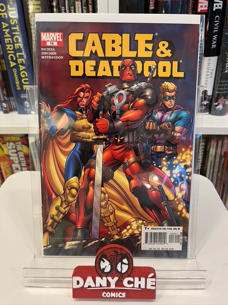 CABLE & DEADPOOL #15-#19 (SET OF 5) - ENEMA OF THE STATE STORY ARC