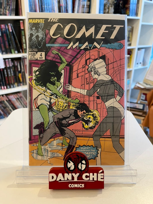 COMET MAN #4 MAIN CVR