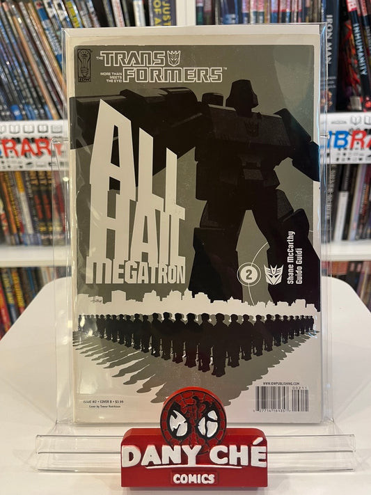 TRANSFORMERS ALL HAIL MEGATRON #2 MAIN CVR