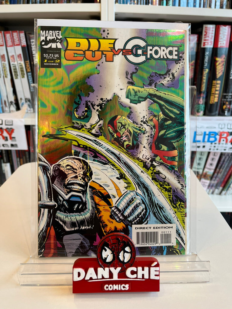 DIECUT VS G-FORCE #1 MAIN CVR