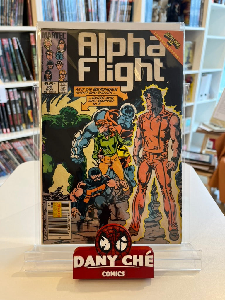 ALPHA FLIGHT #28 MAIN CVR