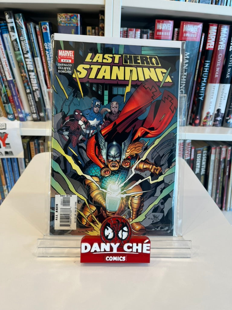 LAST HERO STANDING #1-#5 (COMPLETE SET OF 5)