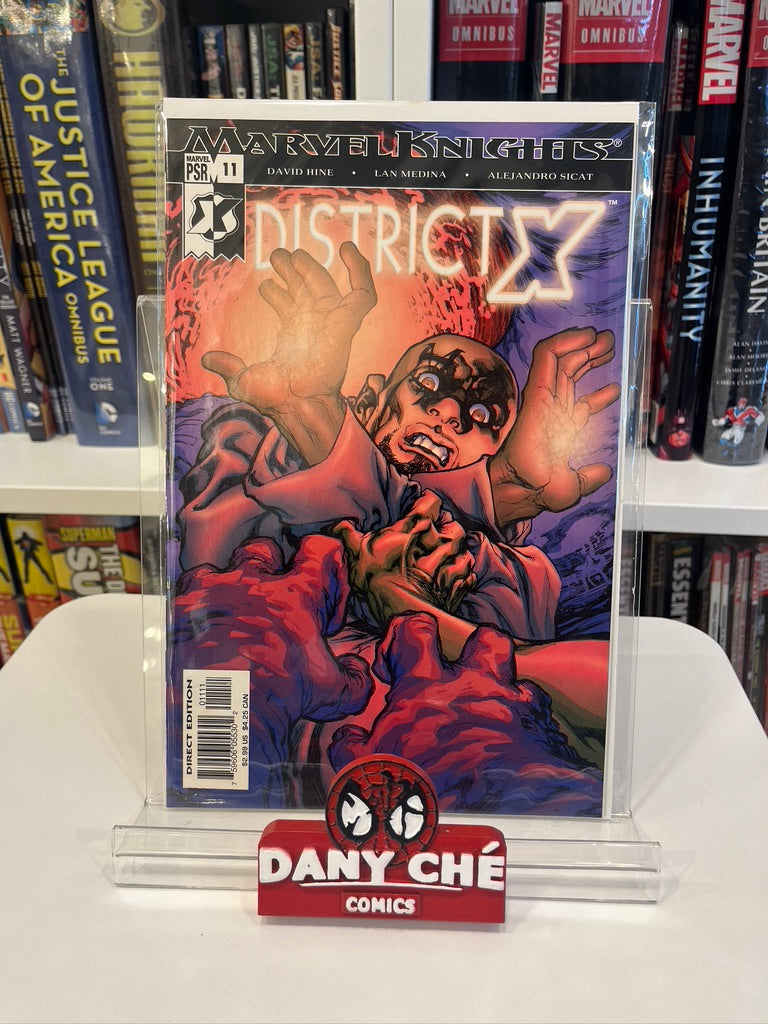 DISTRICT X #7-#12 (SET OF 6) - UNDERGROUND STORY ARC