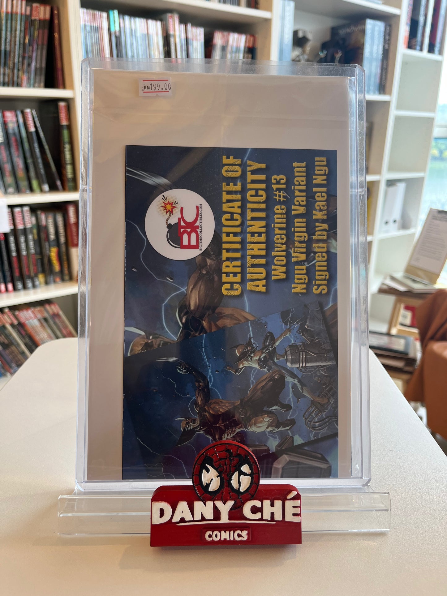 WOLVERINE #13 KAEL NGU VIRGIN VAR (SIGNED BY KAEL NGU)