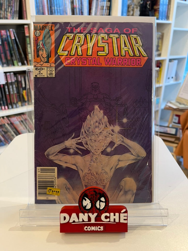 CRYSTAR CRYSTAL WARRIOR #5 MAIN CVR