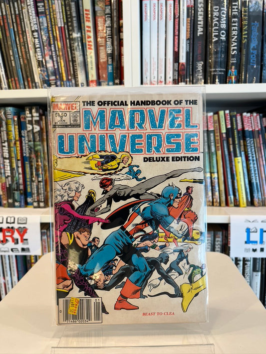 Official Handbook of the Marvel Universe #2