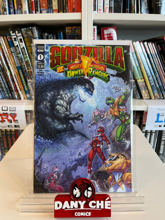 GODZILLA VS MIGHTY MORPHIN POWER RANGERS #1 MAIN CVR