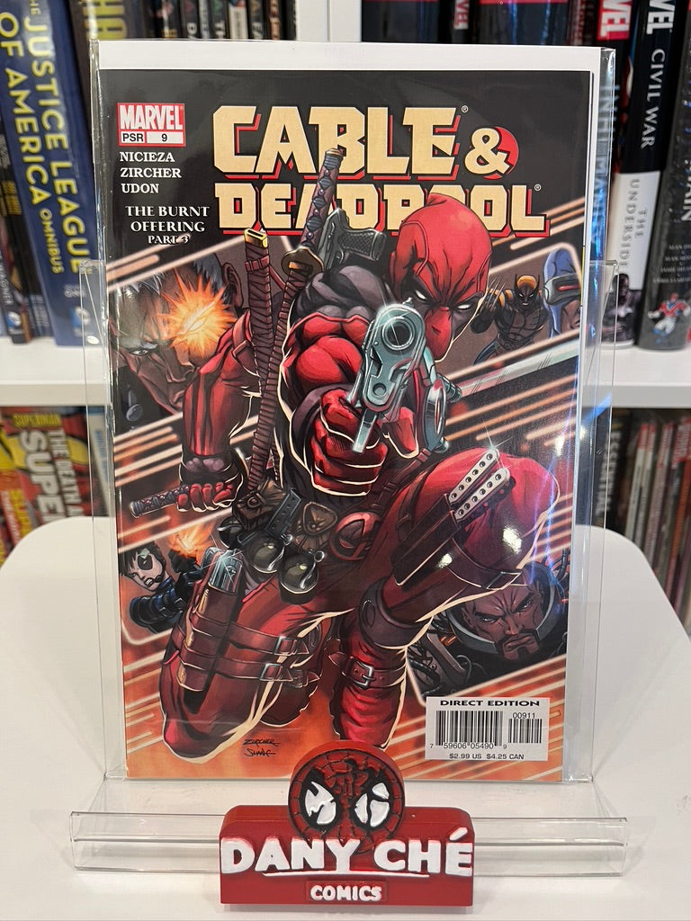 CABLE & DEADPOOL #7-#10 (SET OF 4) - THE BURNT OFFERING STORY ARC