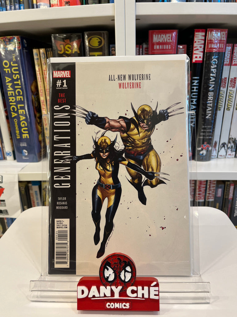 GENERATIONS: ALL NEW WOLVERINE & WOLVERINE #1 OLIVIER COIPEL VAR