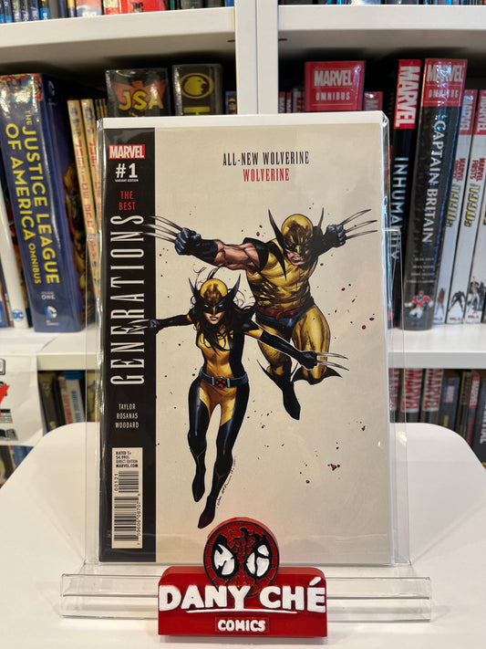 GENERATIONS: ALL NEW WOLVERINE & WOLVERINE #1 OLIVIER COIPEL VAR