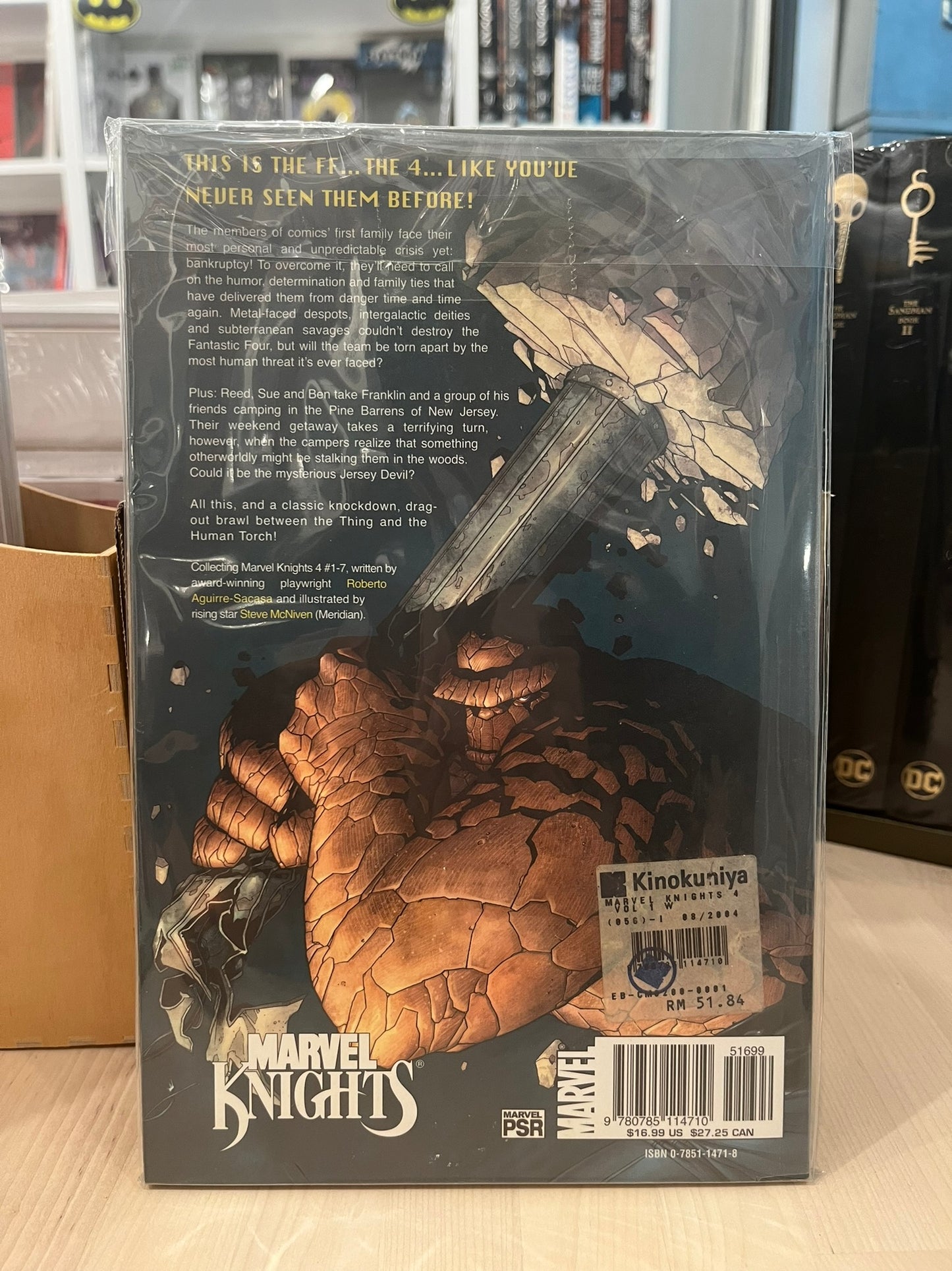 Marvel Knights 4: Wolf at the Door (Volume 1 - softcover)