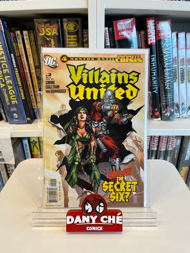VILLAINS UNITED (SET OF 7)