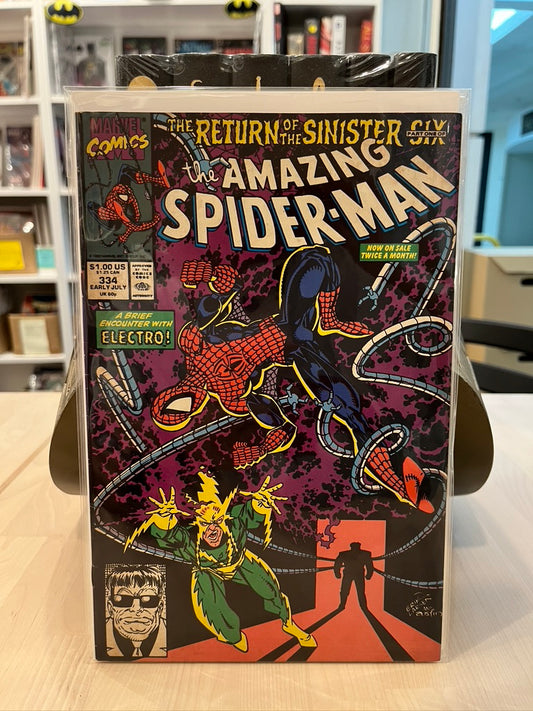 The Amazing Spider-Man : The Return of the Sinister Six COMPLETE SET (#334-#339)