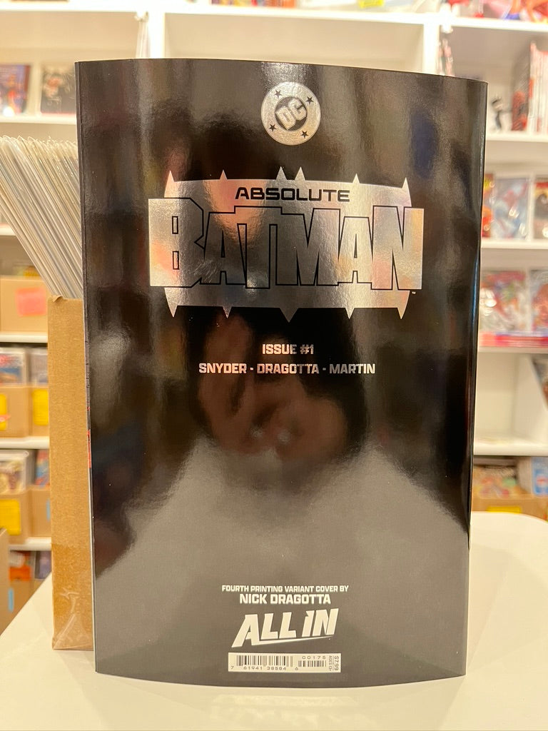 Absolute Batman #1 Fourth Printing CVR D Nick Dragotta Inks Foil Var
