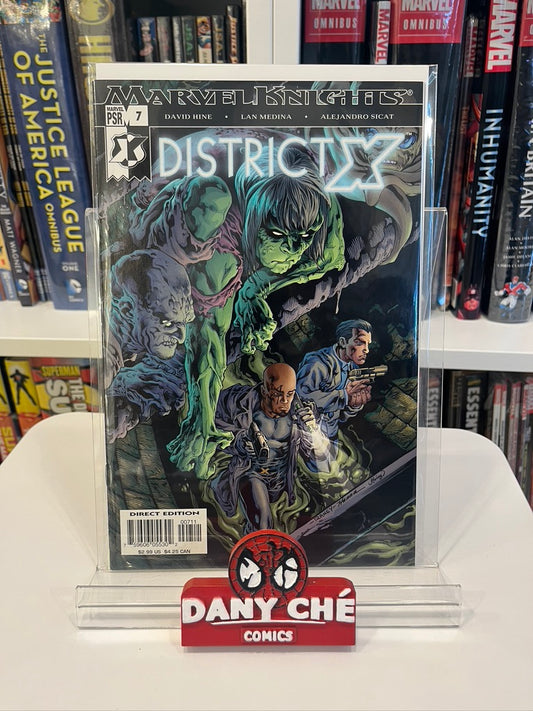 DISTRICT X #7-#12 (SET OF 6) - UNDERGROUND STORY ARC