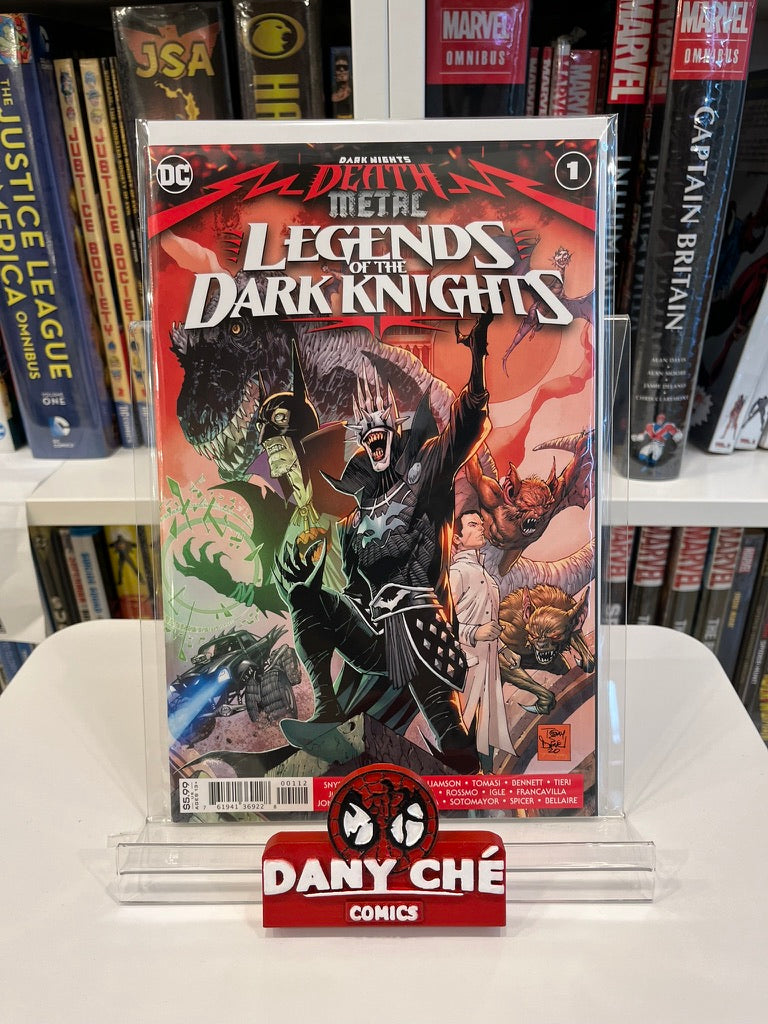 DARK NIGHTS: DEATH METAL - LEGENDS OF THE DARK KNIGHTS #1 2ND PRINTING VAR