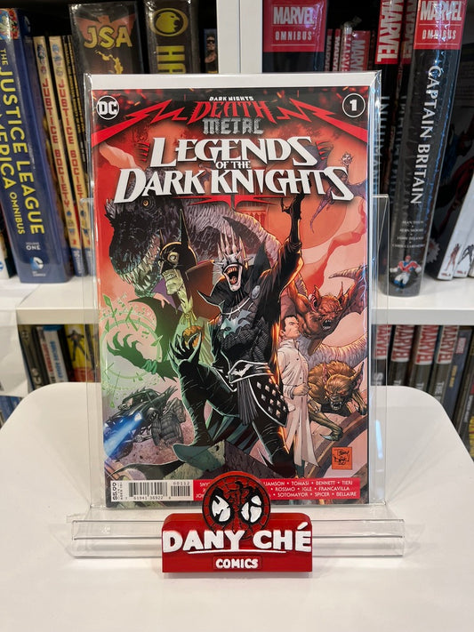 DARK NIGHTS: DEATH METAL - LEGENDS OF THE DARK KNIGHTS #1 2ND PRINTING VAR