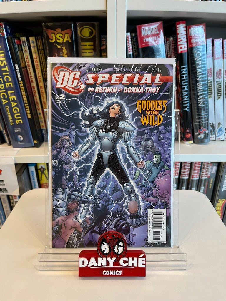 DC SPECIAL: THE RETURN OF DONNA TROY (SET OF 4)