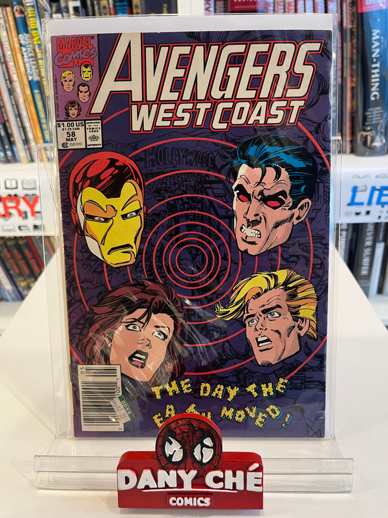 AVENGERS WEST COAST #58