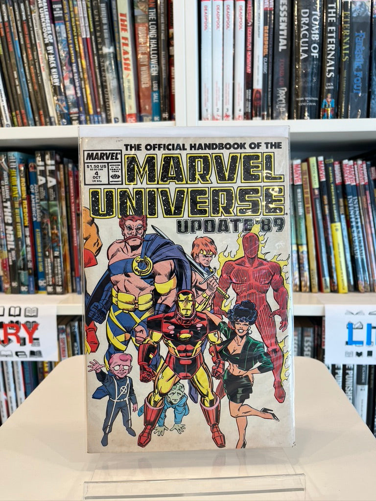 The Official Handbook of the Marvel Universe #4