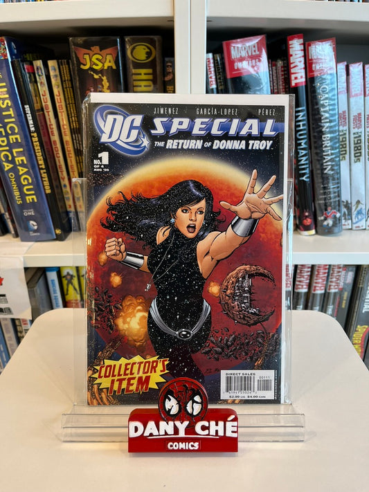 DC SPECIAL: THE RETURN OF DONNA TROY (SET OF 4)